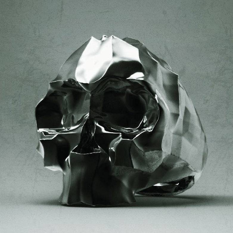 Old Skull Ring - GROMOV