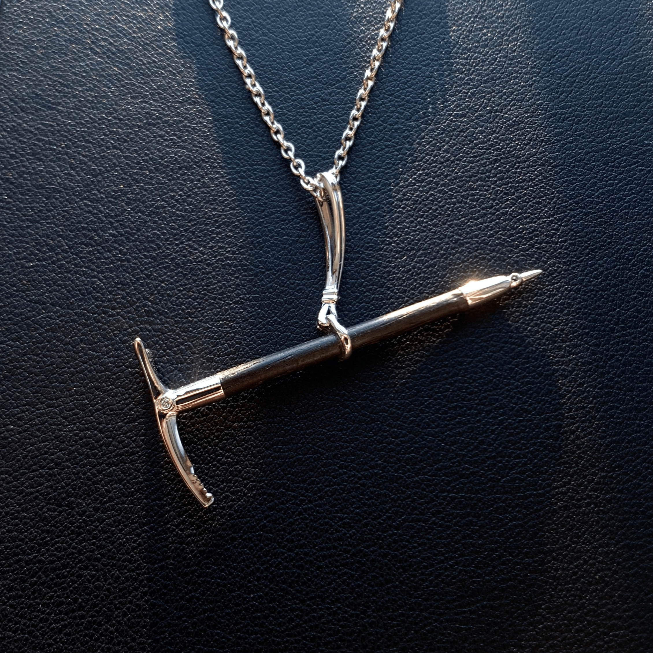 Alpenstock Gold Necklace - GROMOV