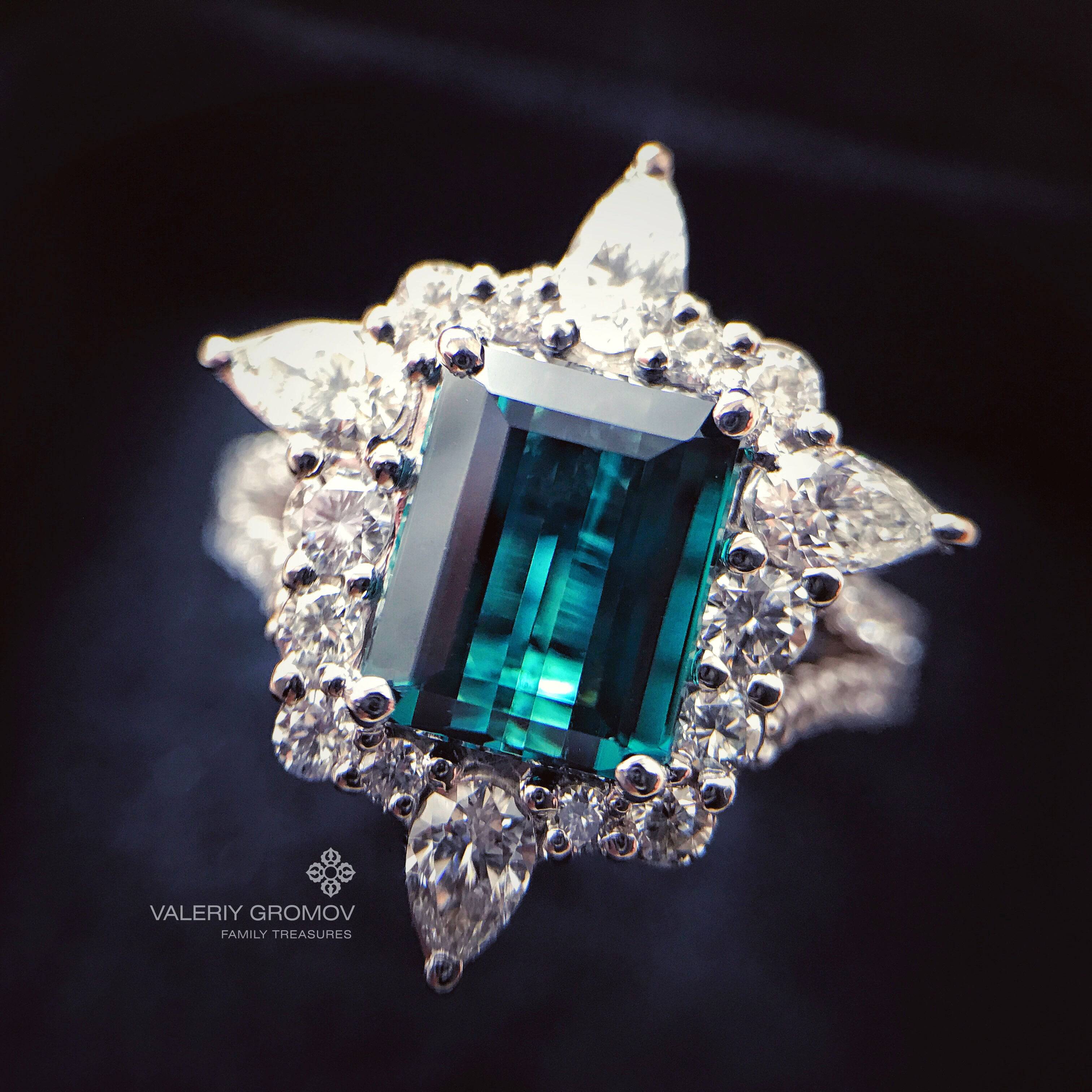 tourmaline ring celestial - GROMOV