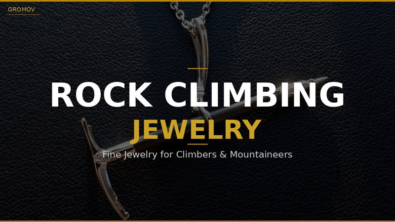 Rock Climbing Jewelry by GROMOV