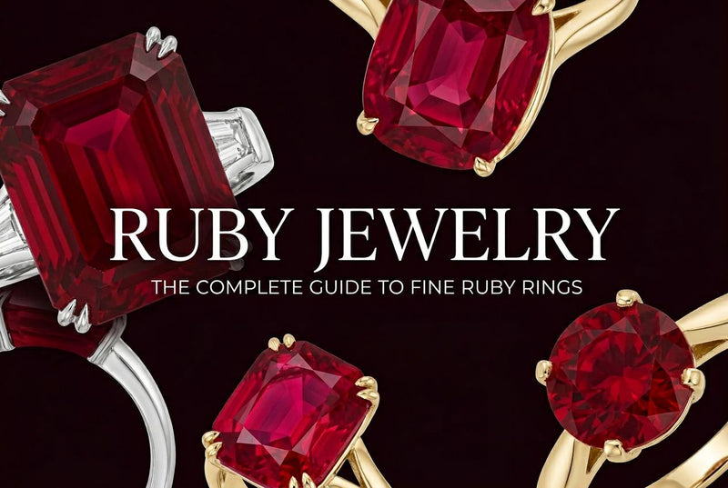 Ruby jewelry guide - fine ruby rings in gold, pigeon blood ruby, GROMOV