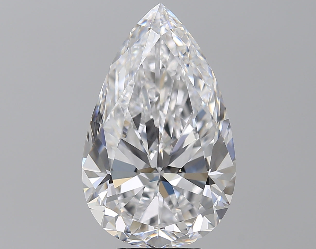 7.0 ct PEAR FLAWLESS DIAMOND RING