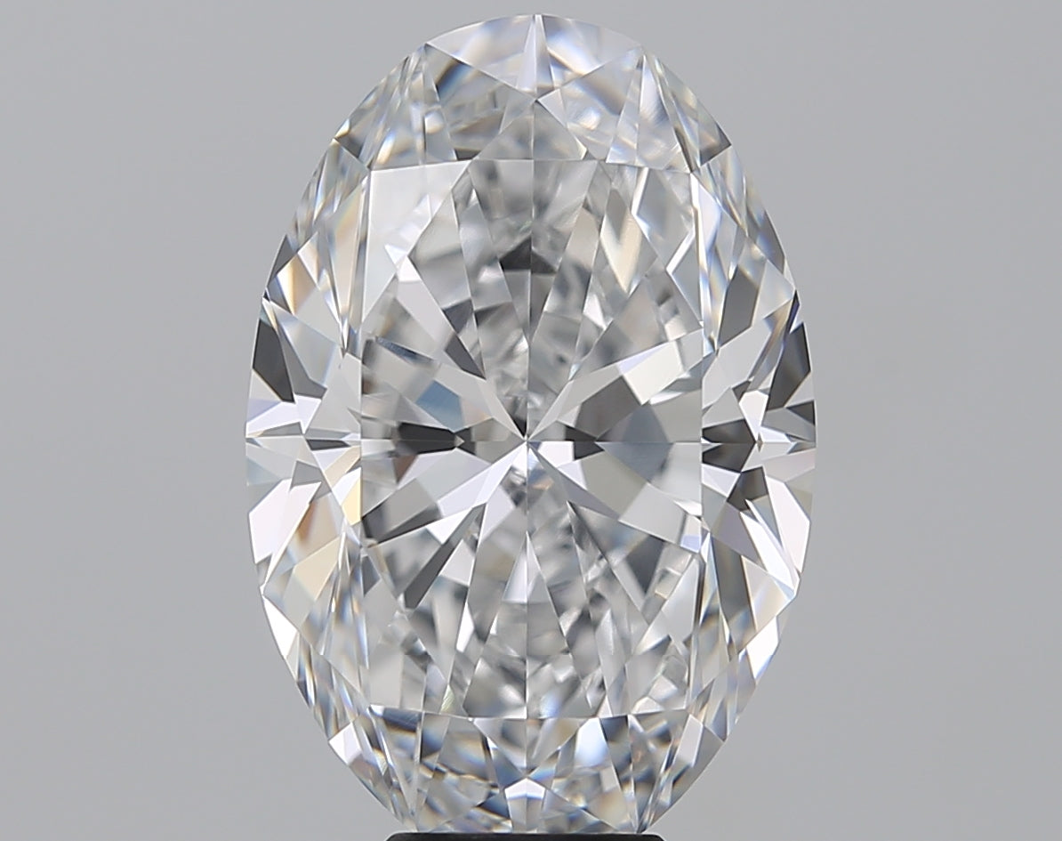 8.95 ct OVAL FLAWLESS DIAMOND RING