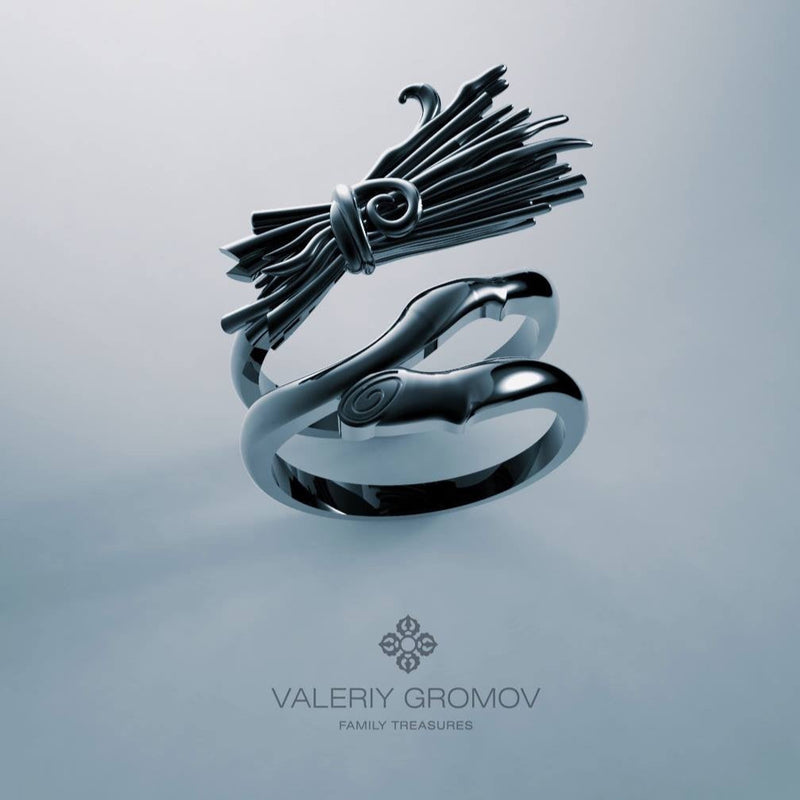 Broom Set macro shot | GROMOV Jewelry