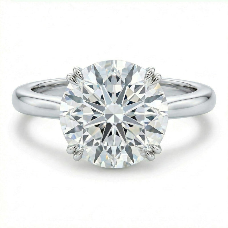 Round Diamond Ring | GROMOV fine jewelry