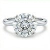 Round Diamond Ring | GROMOV fine jewelry