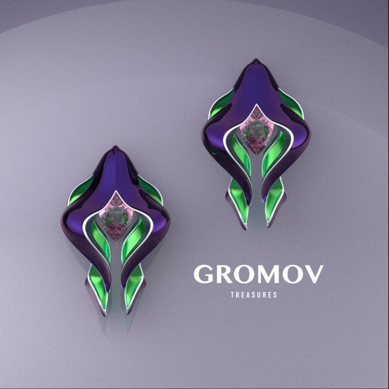 XENORCHID Earrings | GROMOV Jewelry
