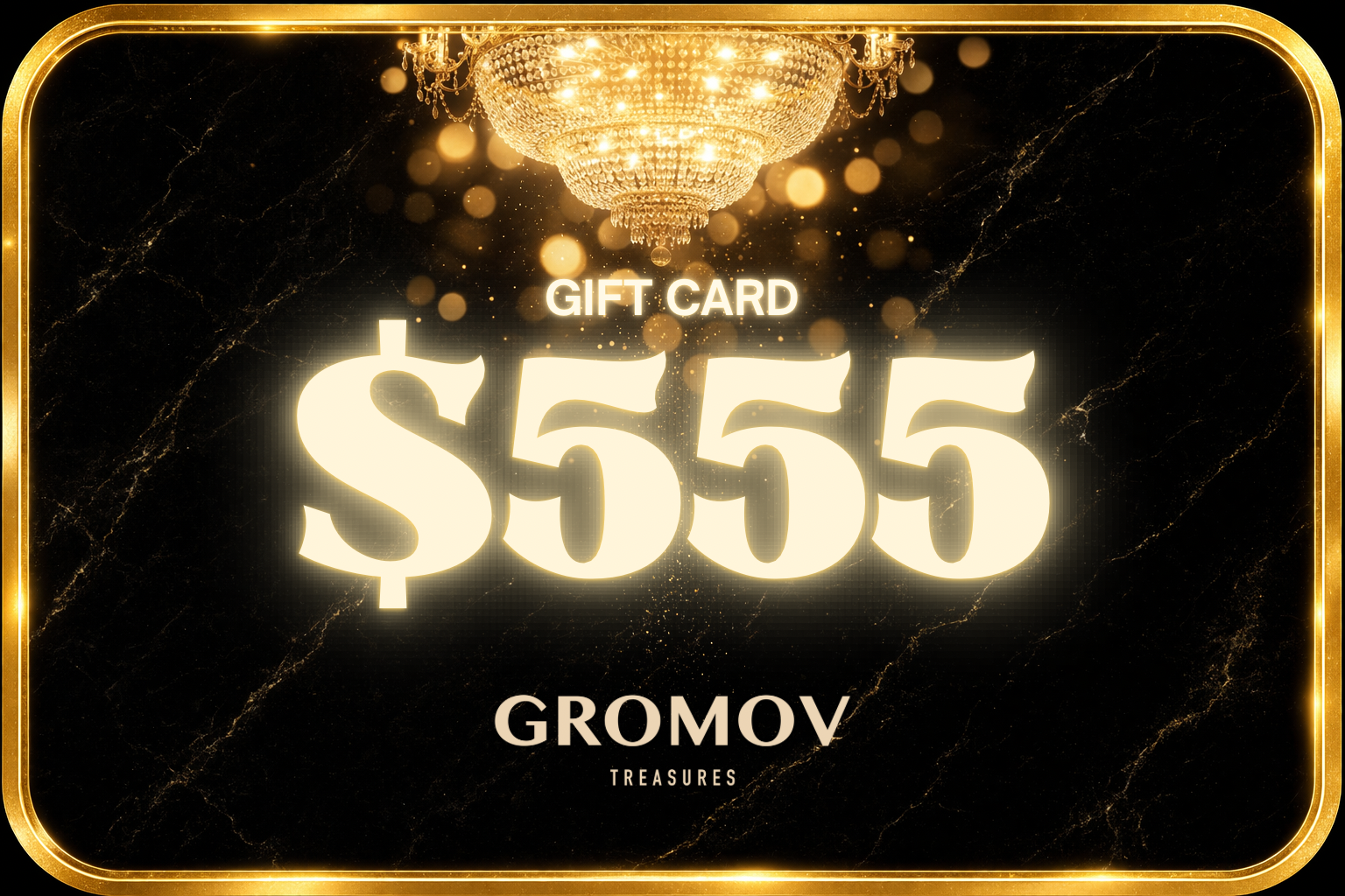 GIFT CARD detail view | GROMOV Jewelry