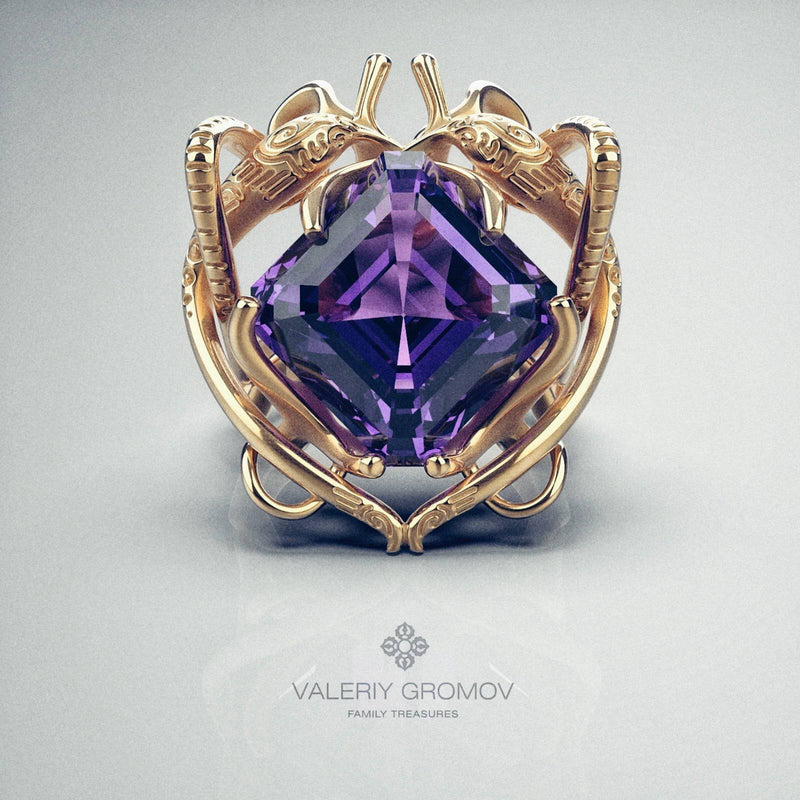 Dragon Heart Ring | GROMOV Jewelry