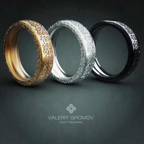 alhambra wedding rings - GROMOV