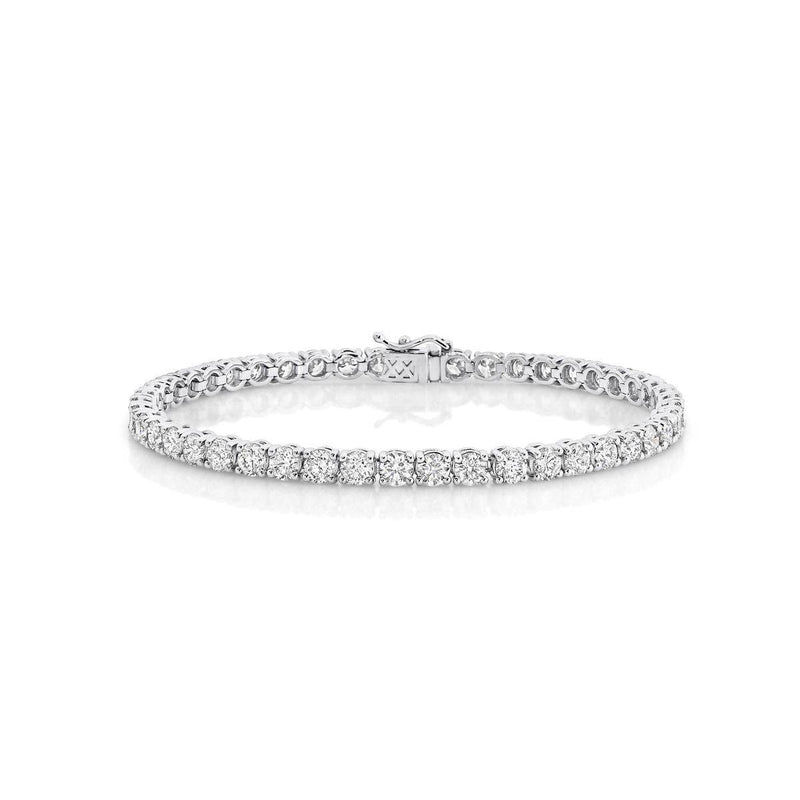 Round Diamonds Tennis Bracelet | GROMOV Jewelry