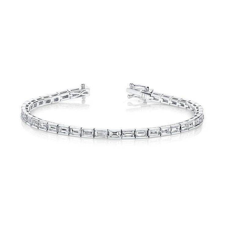 Baguettes Diamonds Bracelet | GROMOV Jewelry