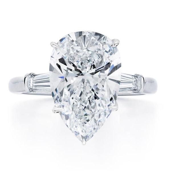 Pear Diamond Ring - GROMOV
