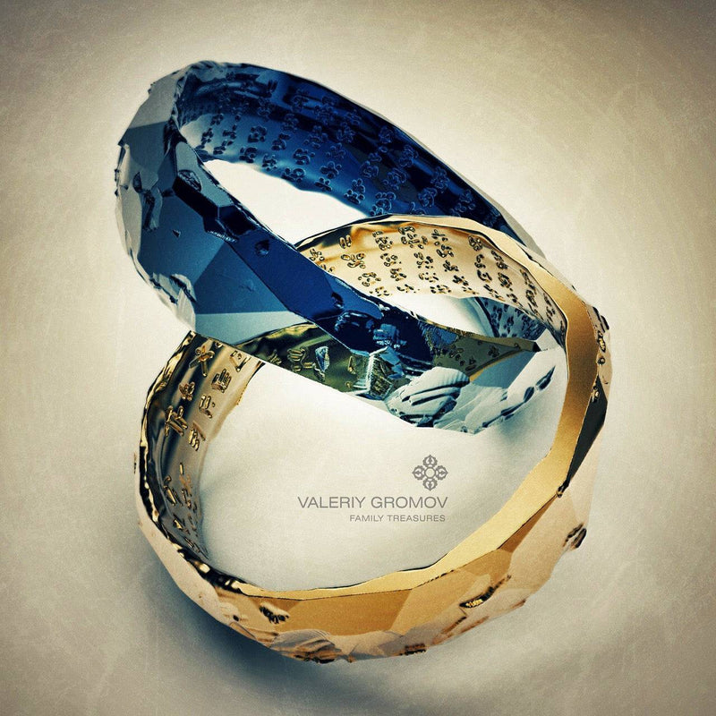 Artefact Wedding Rings | GROMOV Jewelry