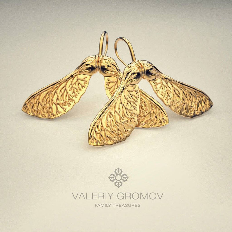 Vertolëtiki Earrings | GROMOV Jewelry