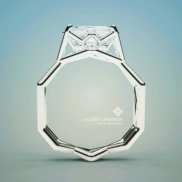 diamond engagement ring - GROMOV