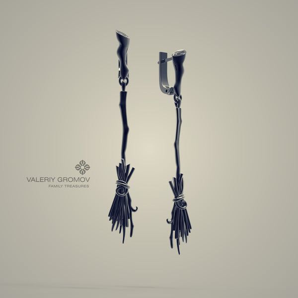 Broom Earrings - GROMOV
