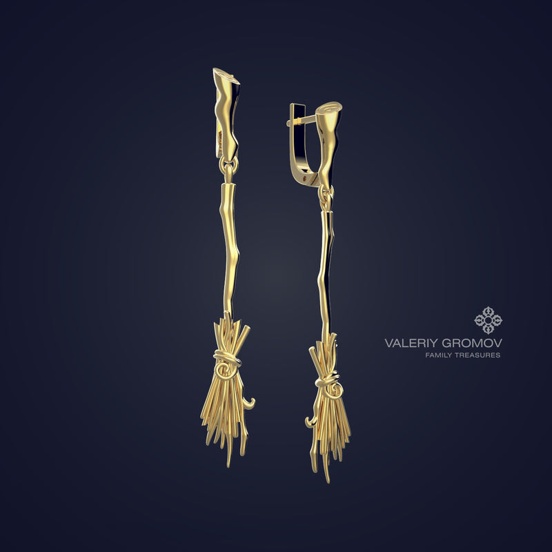 Broom Set macro shot | GROMOV Jewelry