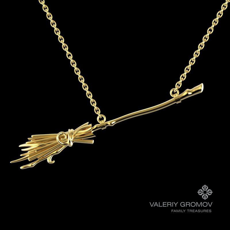 Broom Set detail view | GROMOV Jewelry