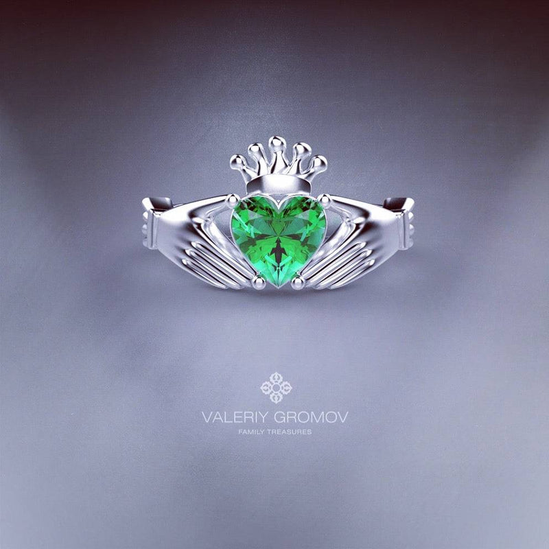 Heart Ring Claddagh | GROMOV Jewelry