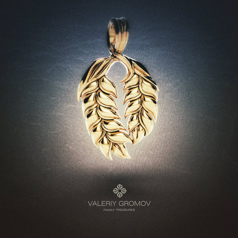 Wheat Pendant | GROMOV Jewelry