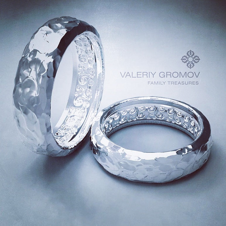 Hammered Rings | GROMOV Jewelry
