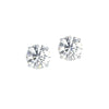 Natural Round Diamond Stud Earrings - GROMOV