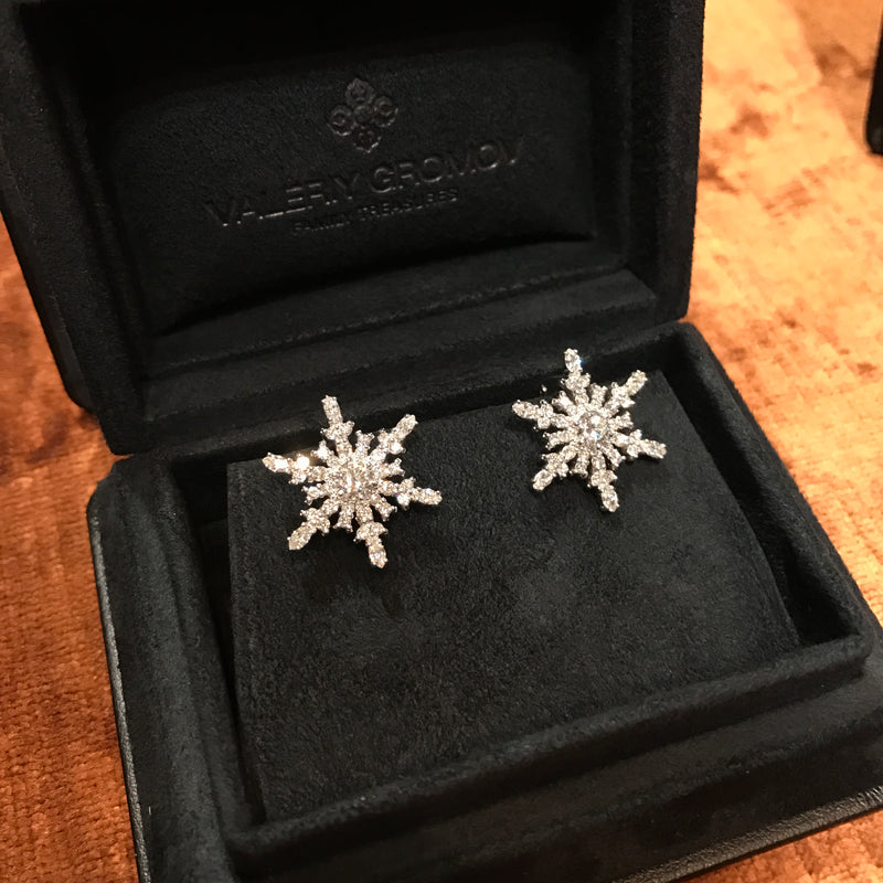 Snow Earrings | GROMOV Jewelry