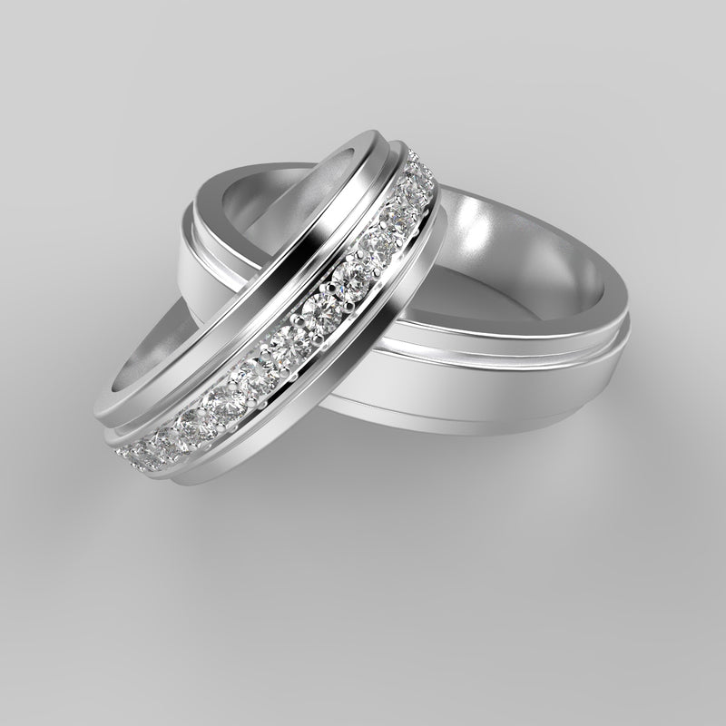 Trail Wedding Rings | GROMOV Jewelry