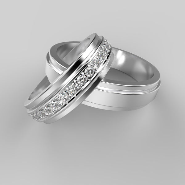 Trail Wedding Rings - GROMOV