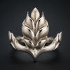 Wheat Ring in White Gold - Botanical Ring by GROMOV