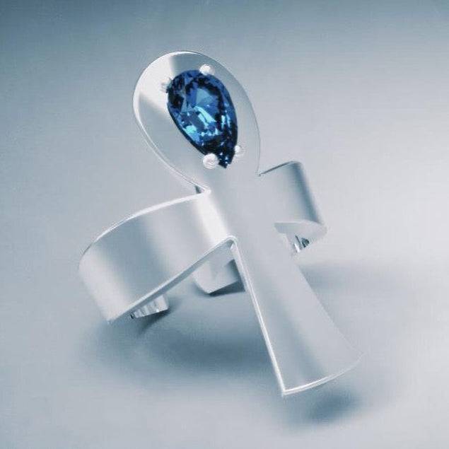 Ankh Gold Ring | GROMOV Jewelry
